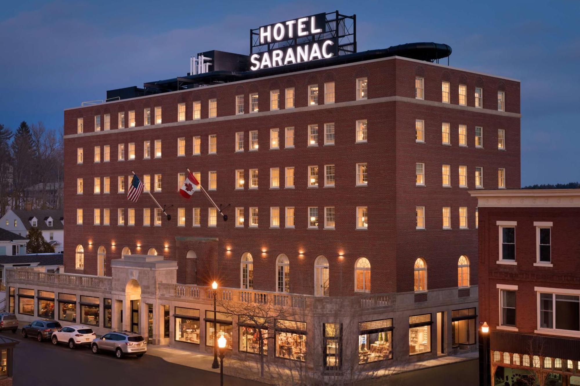 Hotel Saranac, Curio Collection By Hilton Saranac Lake Zewnętrze zdjęcie